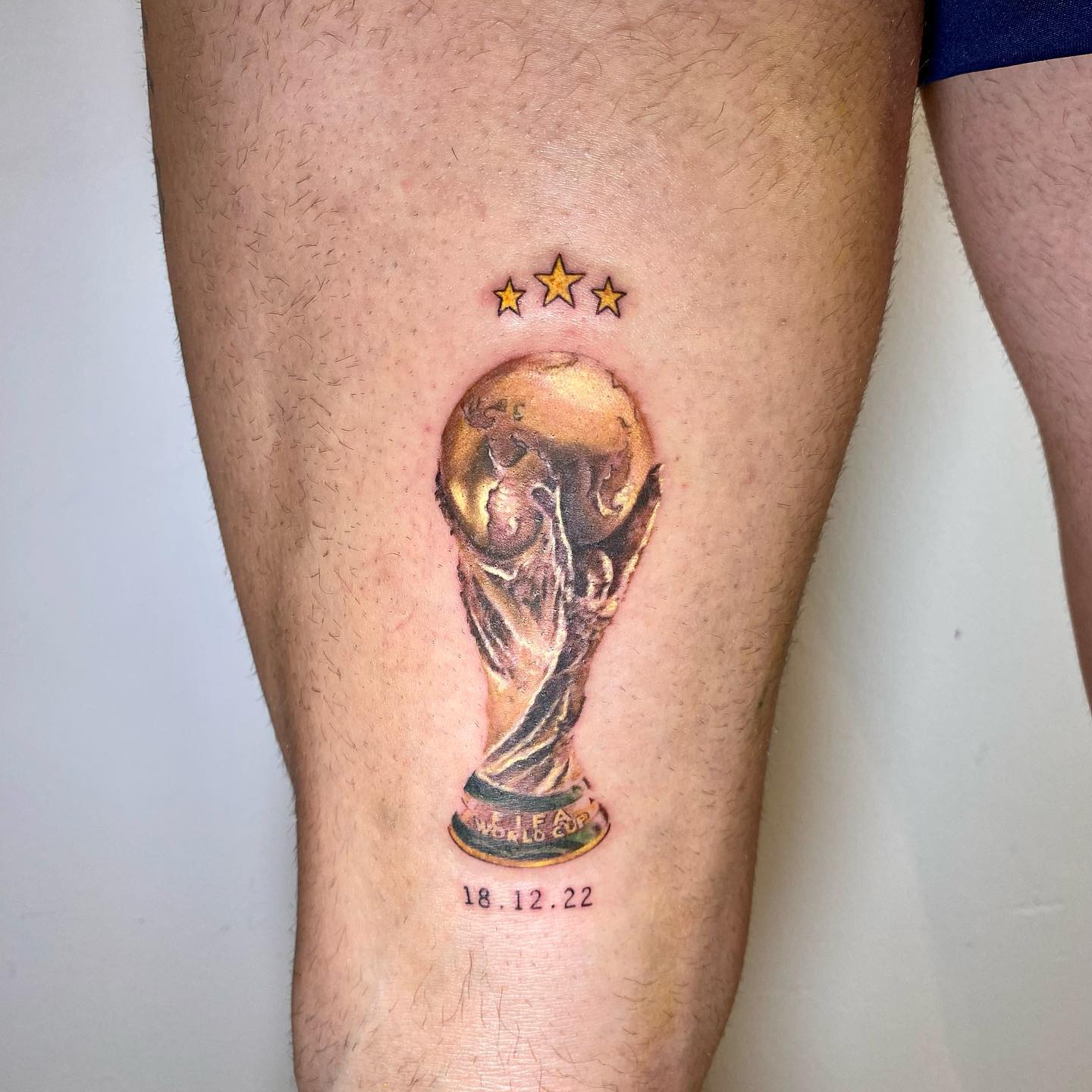戈麦斯晒新纹身：世界杯冠军+17号阿根廷球衣+大马丁神扑_图片