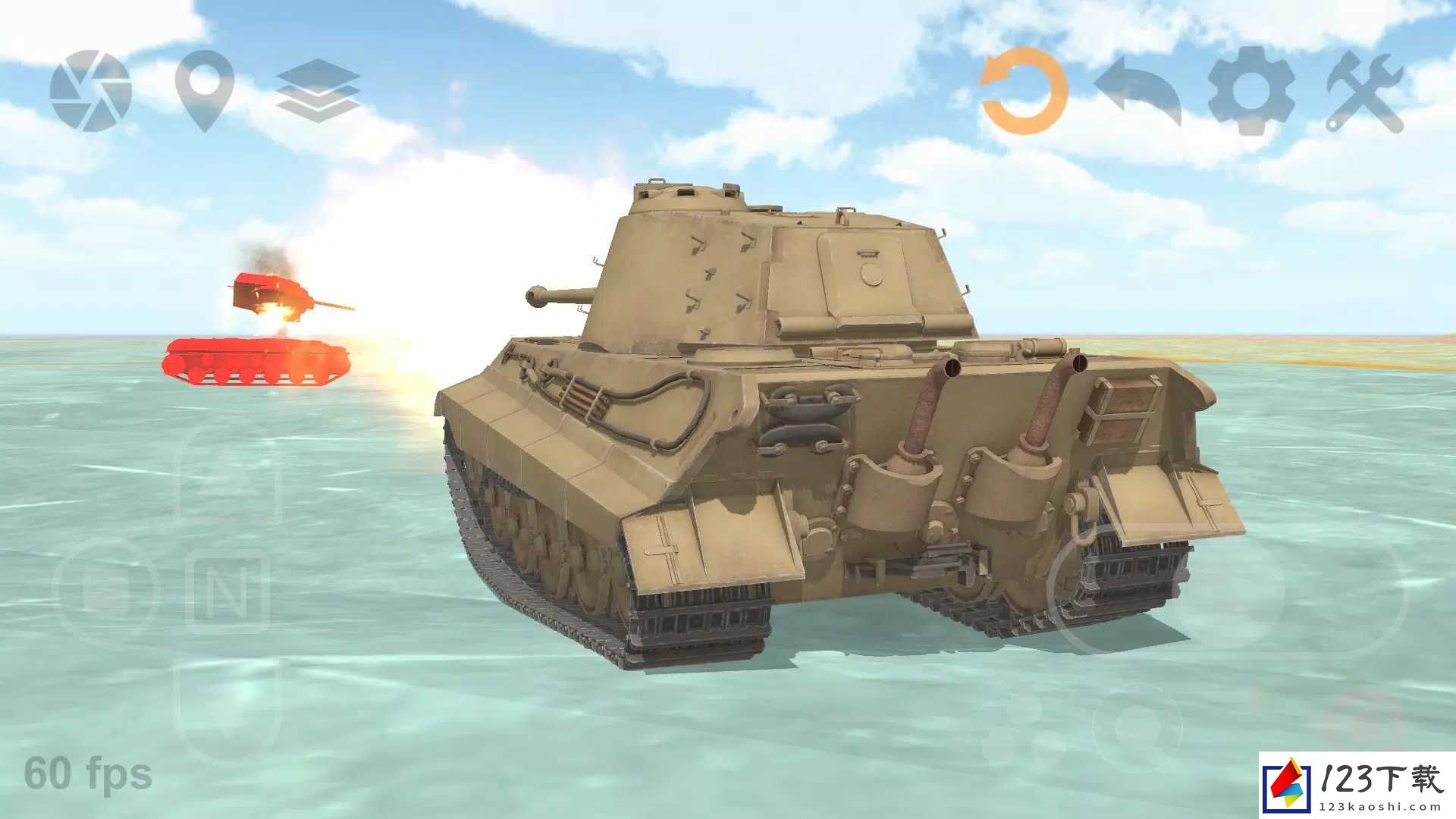 坦克物理模拟器3游戏